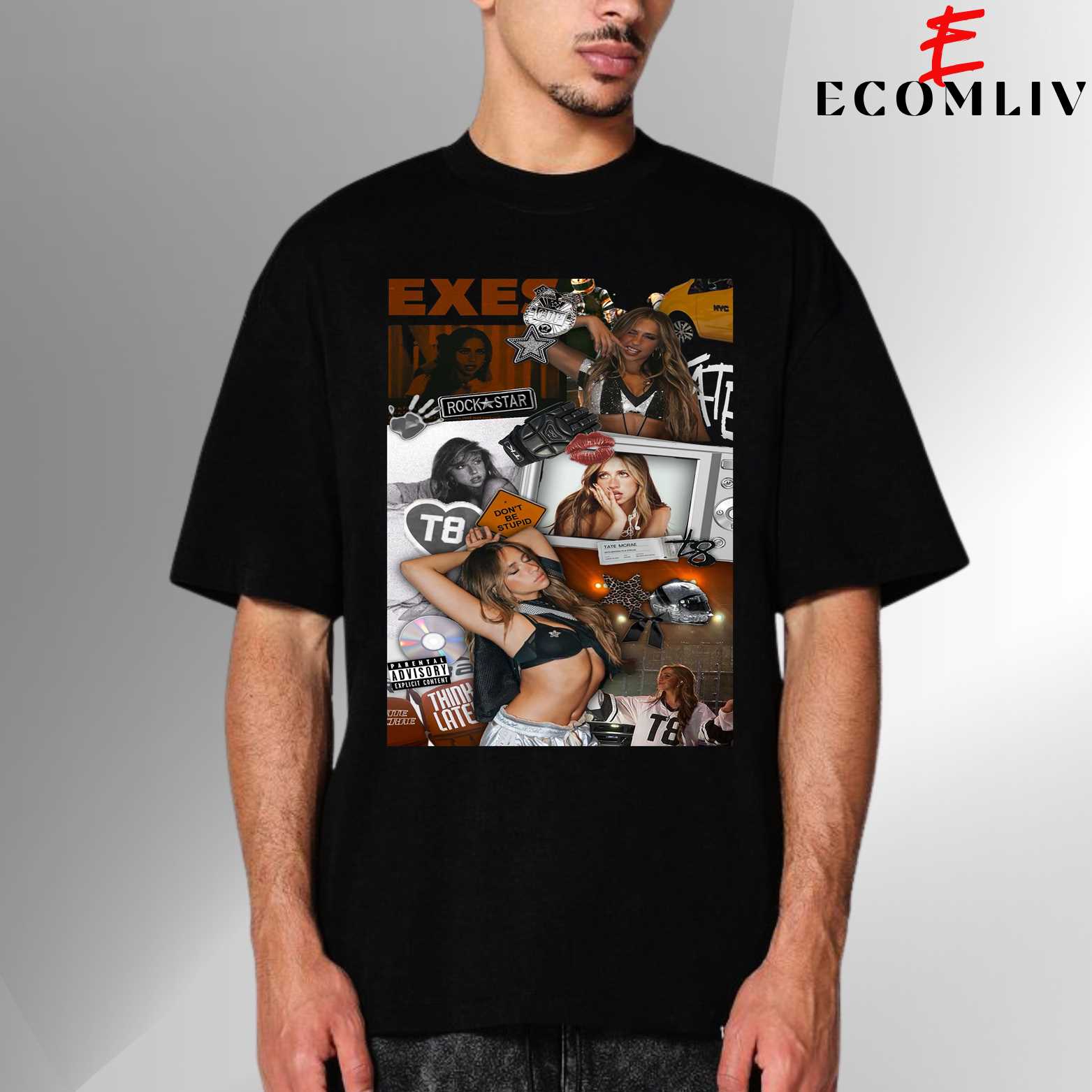 Tate Mcrae Fan Graphic T-Shirt, Pop Culture Tee, Tate Mcrae Merch Shirt
